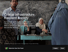 Tablet Screenshot of afghanistandataproject.org